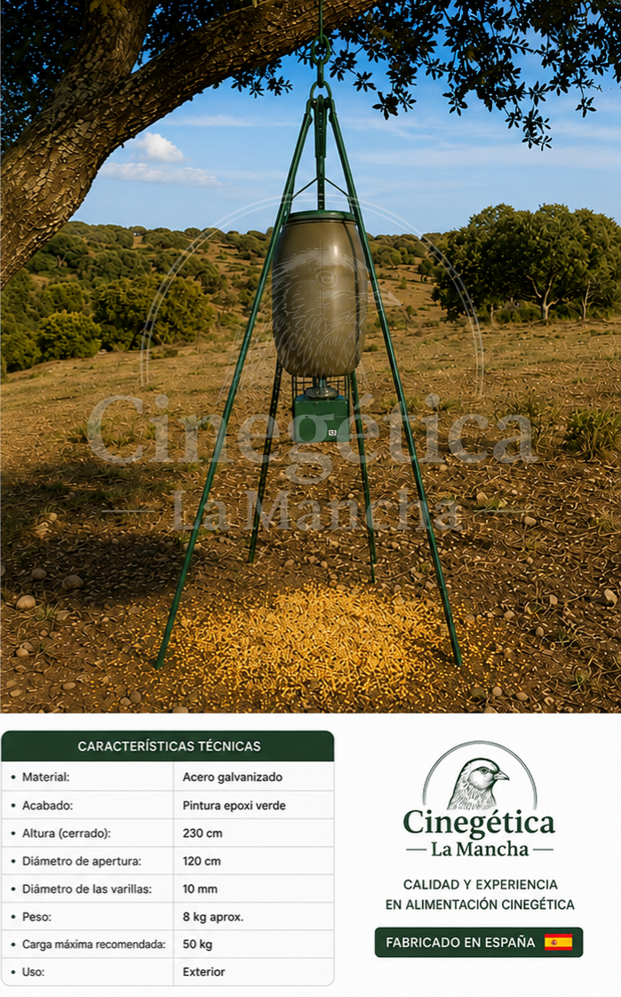 TRIPODE PARA COLGAR DISPENSADOR - Imagen 3